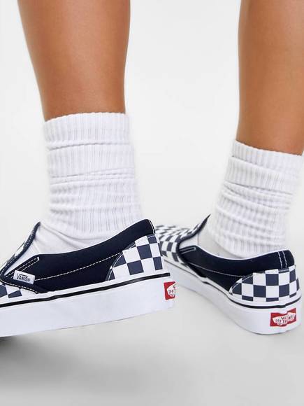 NEW VANS men's checkerboard slip on in parisian - Picture 2 of 5